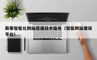 晋江新泰智能化网站搭建技术指导（智能网站建设平台）